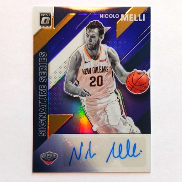 Panini Other - Nicolo Melli New Orleans Pelicans Basketball Signature Autograph #eshopchicago